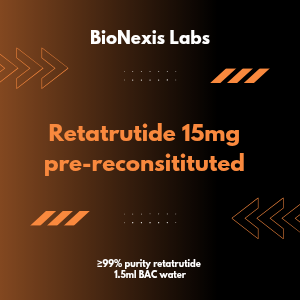 Pre-Mixed Reta15 Vial (99% purity) + 1.5ml BAC Water
